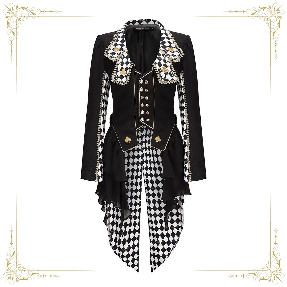 Eternal Lost Alice Original Design Prince Style Neutral Elegant Trench Coat - Coscosmos