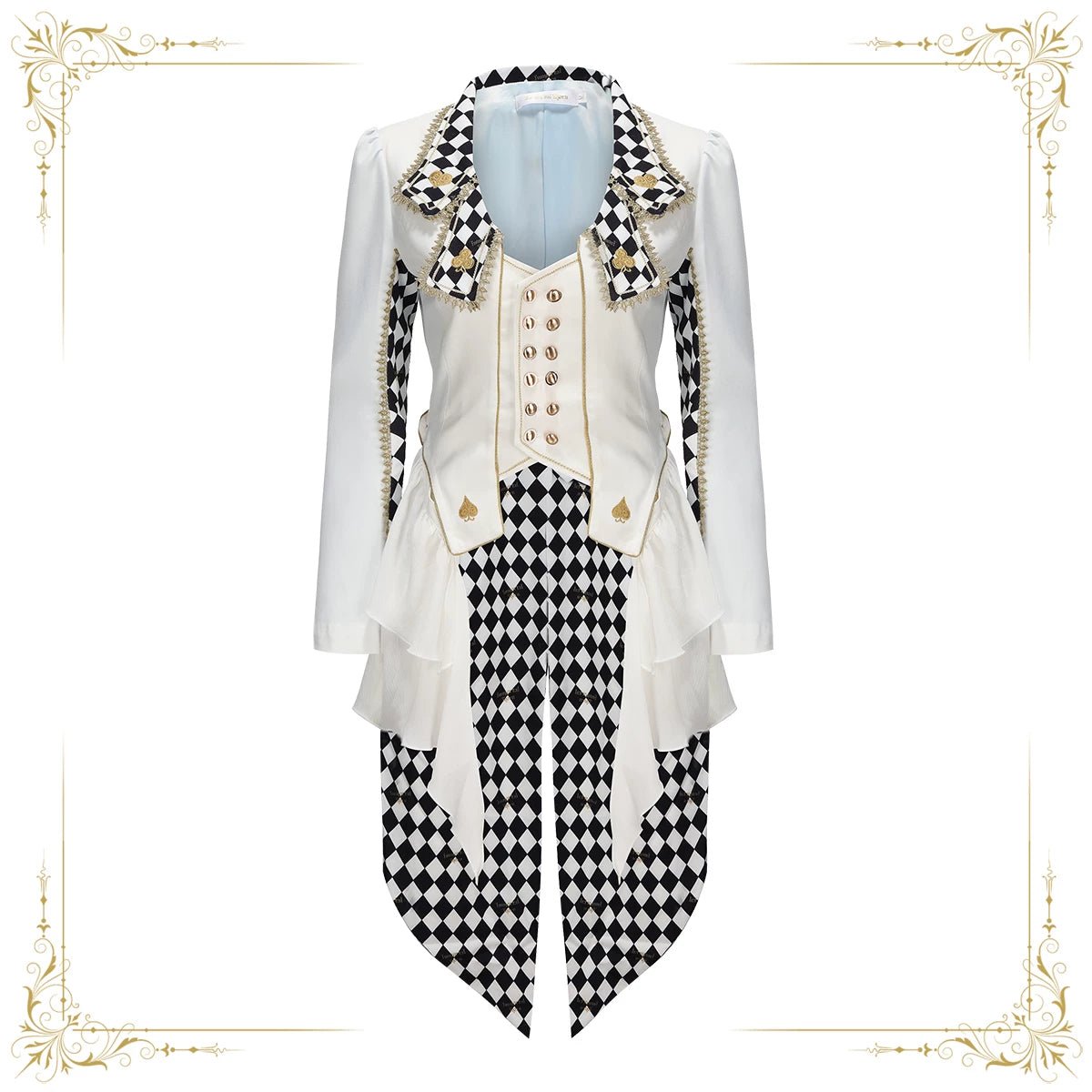 Eternal Lost Alice Original Design Prince Style Neutral Elegant Trench Coat - Coscosmos