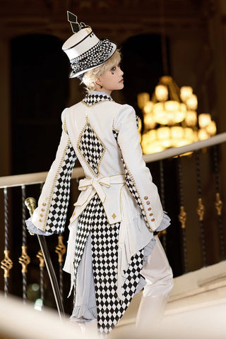 Eternal Lost Alice Original Design Prince Style Neutral Elegant Trench Coat - Coscosmos
