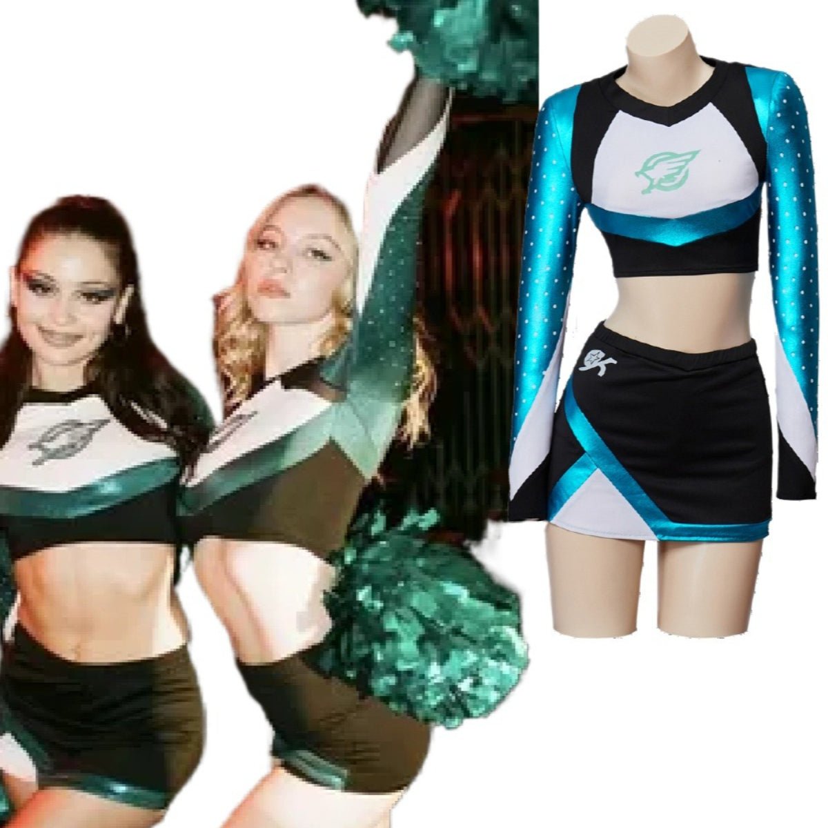 Euphoria Madeleine Maddy Perez cheerleading cosplay costume - Coscosmos