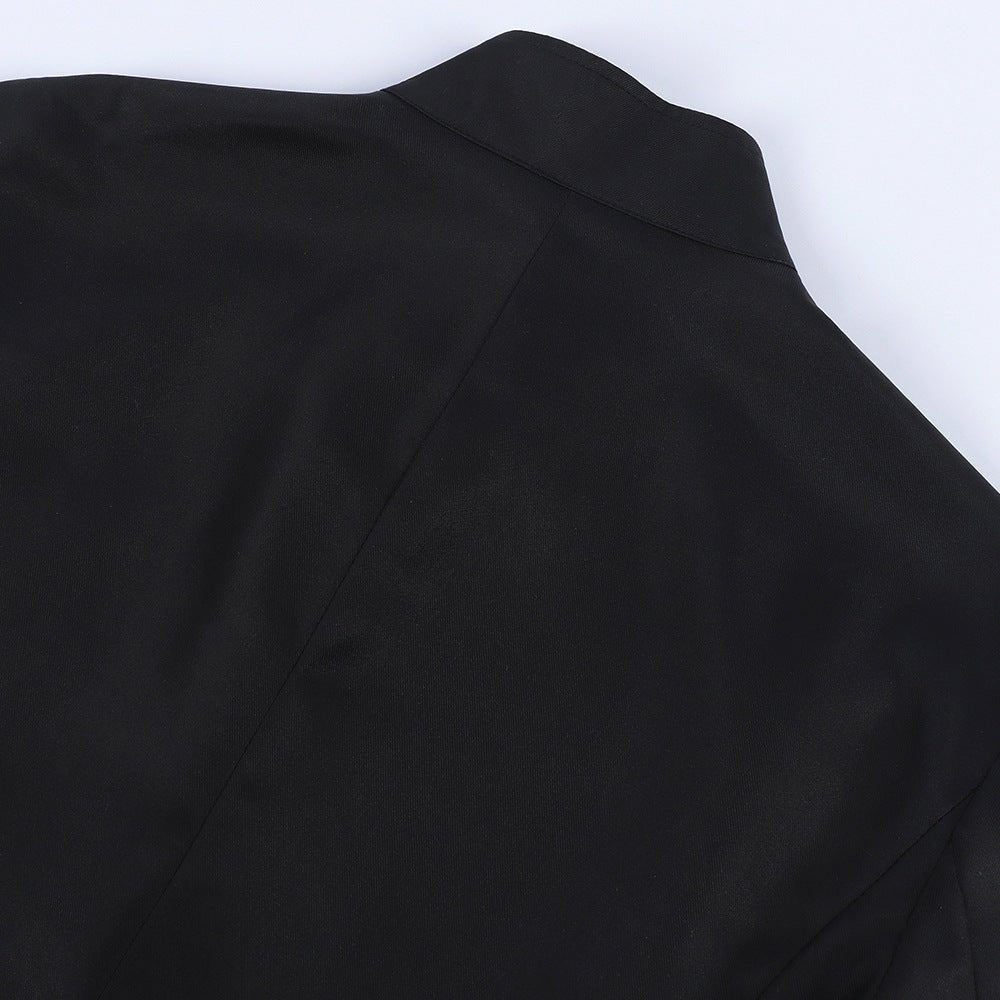 European and American Medieval Foreign Trade Men's Gothic Suit Stage Performance Costume Retro Long Tail Coat - Coscosmos