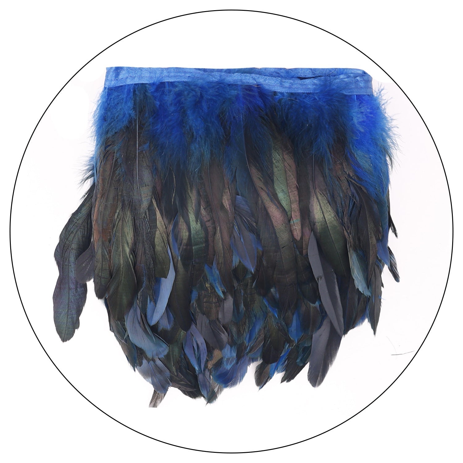 European/American Lace Feather Exaggerated Collar Cape Halloween Costume - Exaggerated Lace Feather Collar - Coscosmos
