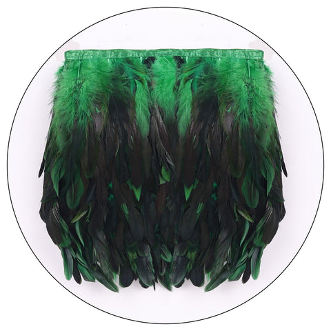 European/American Lace Feather Exaggerated Collar Cape Halloween Costume - Exaggerated Lace Feather Collar - Coscosmos