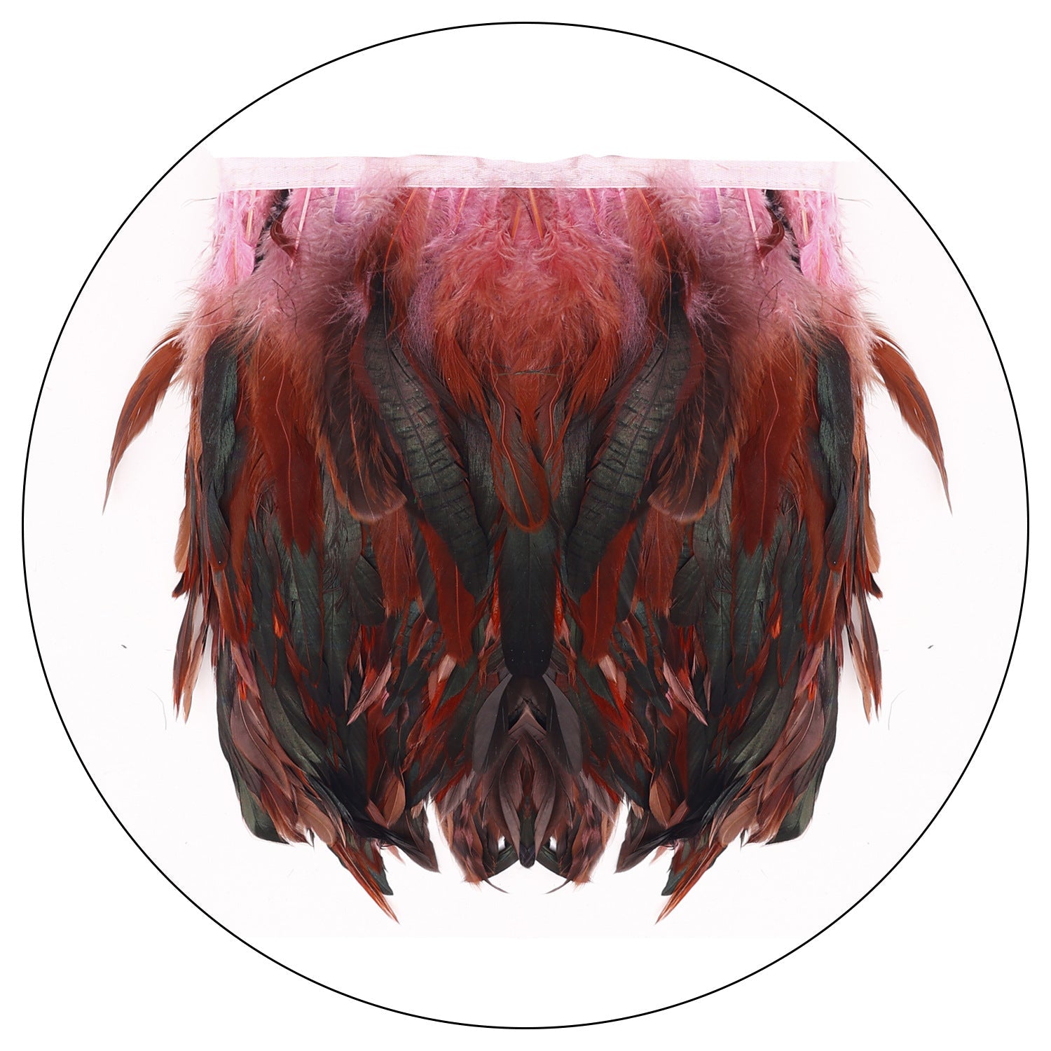 European/American Lace Feather Exaggerated Collar Cape Halloween Costume - Exaggerated Lace Feather Collar - Coscosmos