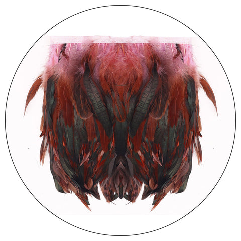 European/American Lace Feather Exaggerated Collar Cape Halloween Costume - Exaggerated Lace Feather Collar - Coscosmos