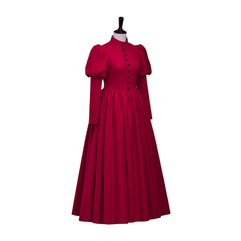 Exquisite Edward’s Red Dress Cosplay Costume - Coscosmos