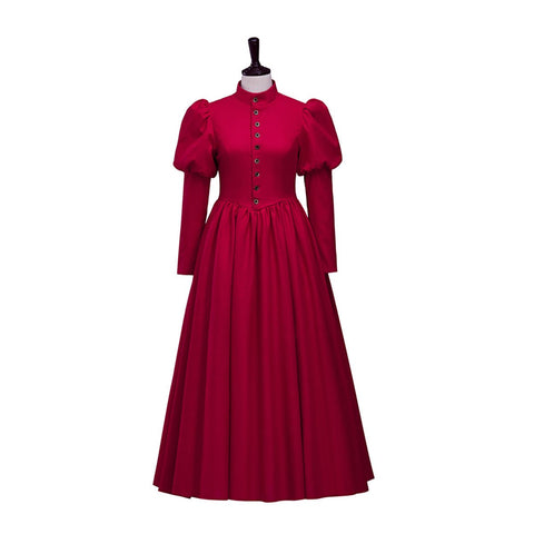 Exquisite Edward’s Red Dress Cosplay Costume - Coscosmos