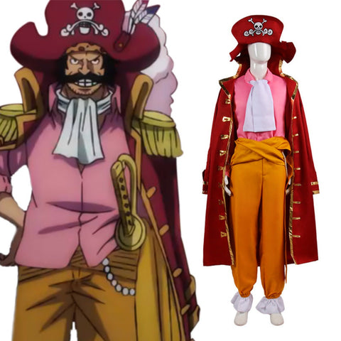 One Piece Gol D. Roger Cosplay Costume