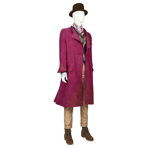 Willy Wonka Cosplay Costume - Embrace the Imagination of Wonka (2023)