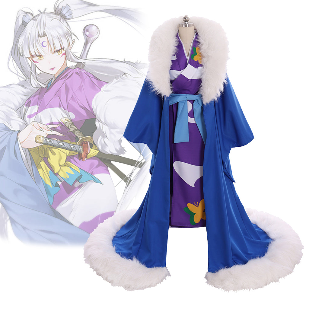 nuyasha Sesshomaru's Mother Cosplay Costume | Elegant Ringetsu Cosplay Outfit for Fans