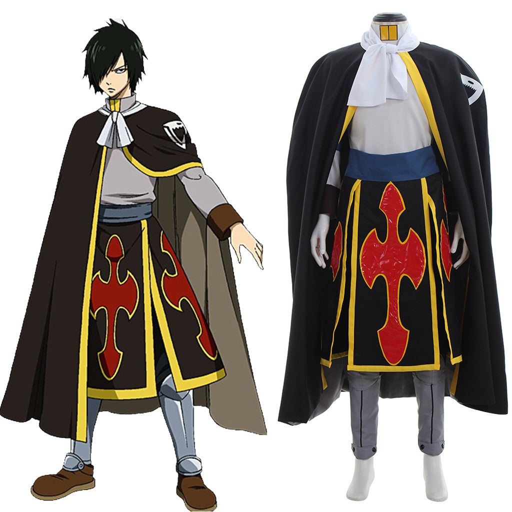 Fairy Tail Dragon Slayer Shadow Dragon Rogue Cheney Ryos Cosplay Costume