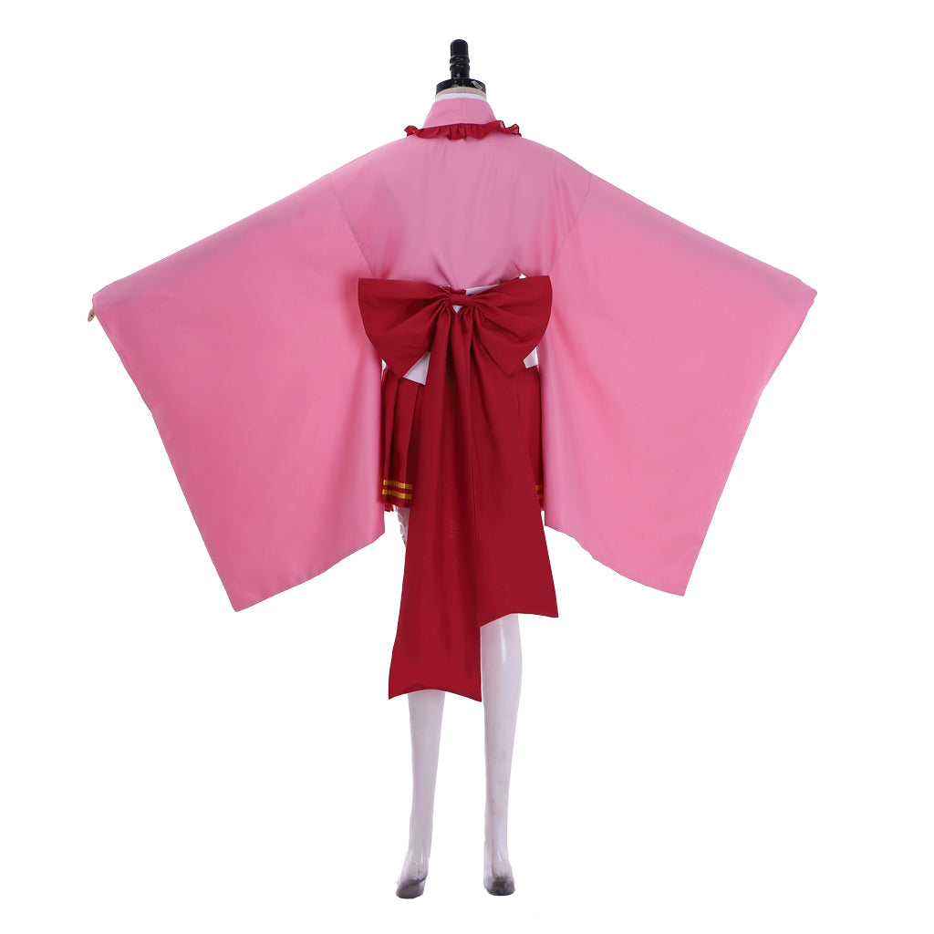 Demon Slayer Kanroji Mitsuri Cosplay Costume - Japanese Kimono Lolita Dress