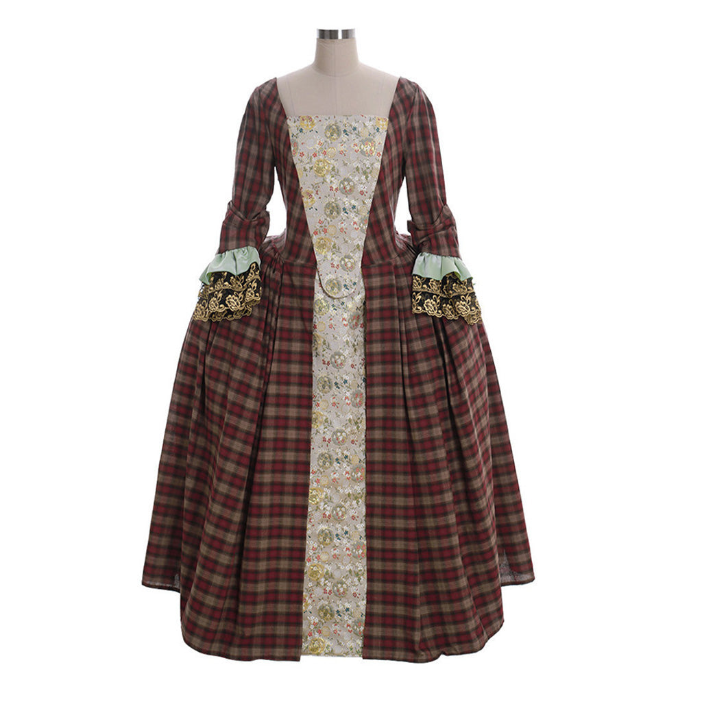 Outlander-Inspired Dress Costume | Scottish Highlands Cosplay for Women by Coscosmos