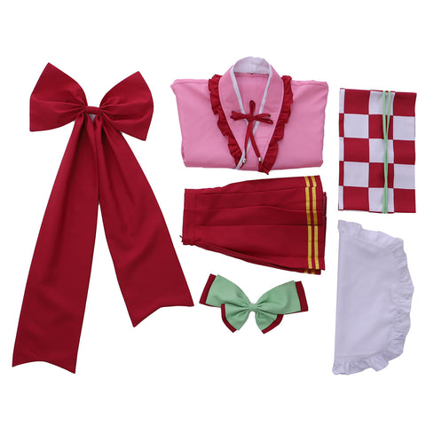 Demon Slayer Kanroji Mitsuri Cosplay Costume - Japanese Kimono Lolita Dress