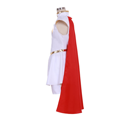 She-Ra and the Princesses of Power White Uniform Cosplay Costume for Women