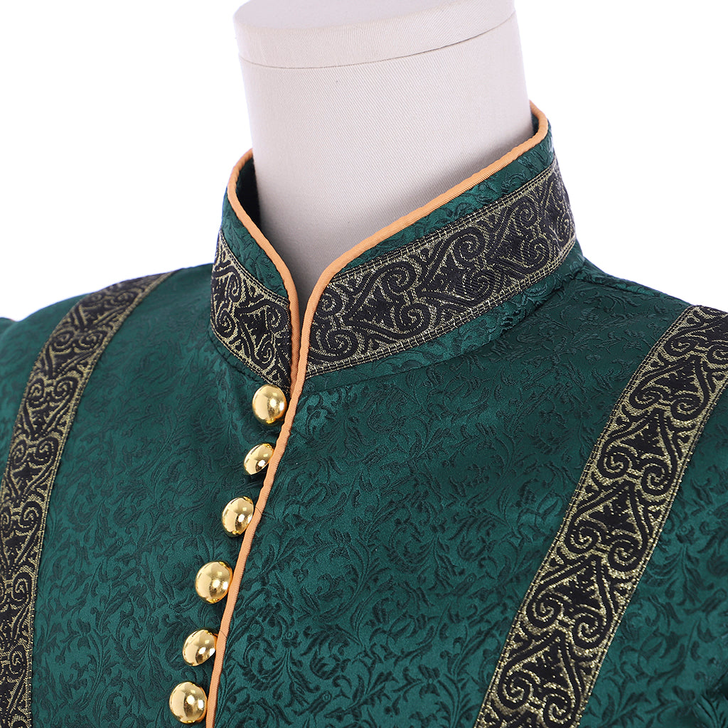 Henry Tudor Renaissance Doublet & Jerkin Cosplay Costume - Medieval Nobleman | Coscomos Series