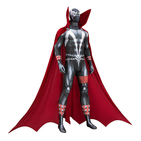 Spawn Halloween Cosplay Al Simmons Bodysuit Costume Set