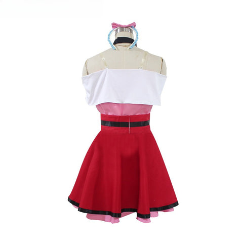 Pokémon XY Serena Cosplay Dress - Anime Accurate Outfit with Hat & Gloves