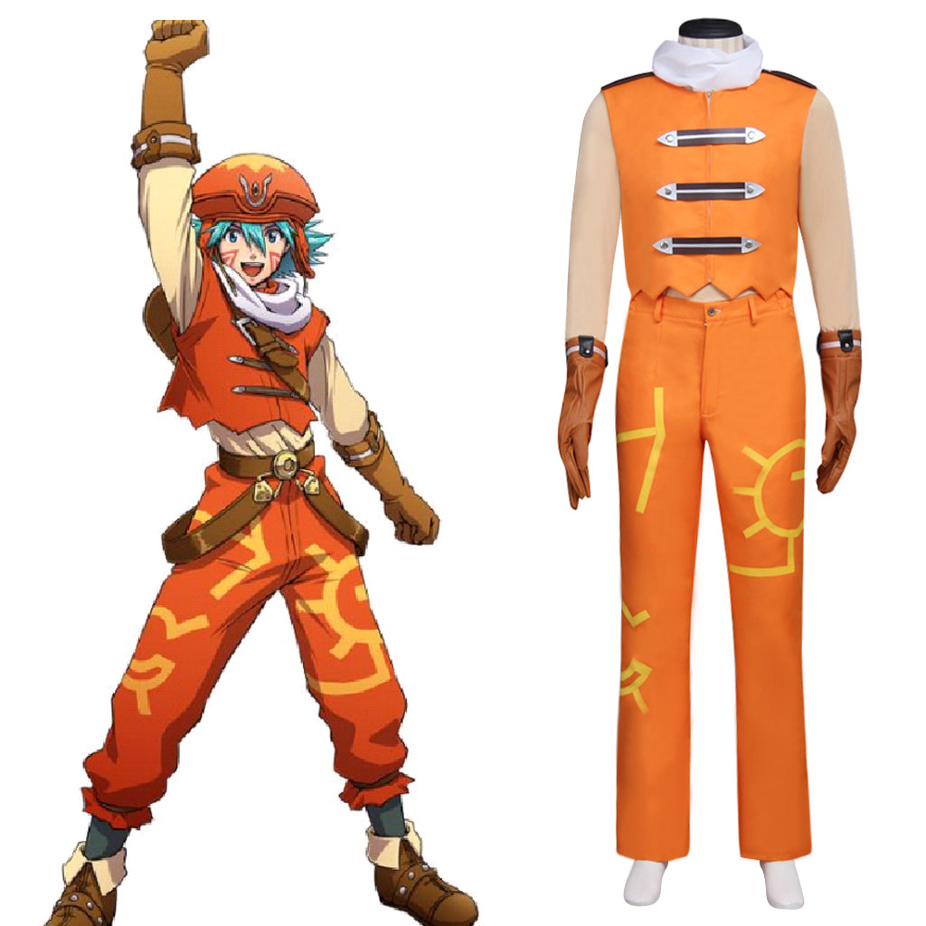 Azure Flame Kite Hack Link Cosplay Costume