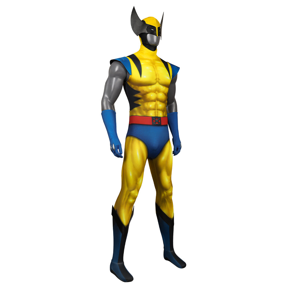 Wolverine X-Men Cosplay Costume - Bodysuit, Mask & Claws for Superhero Fans