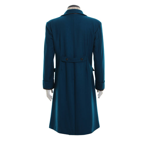 Fantastic Beasts Newt Scamander Blue Coat – Vintage Wizarding World Cosplay Costume