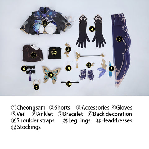 Honkai Impact 3rd Aponia Cosplay Costume