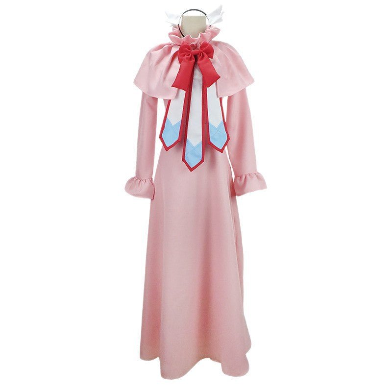 Fairy Tail First Master Mavis Vermillion Fairy Strategist Cosplay Costume Anime Cosplay Outfit for Women - Coscosmos