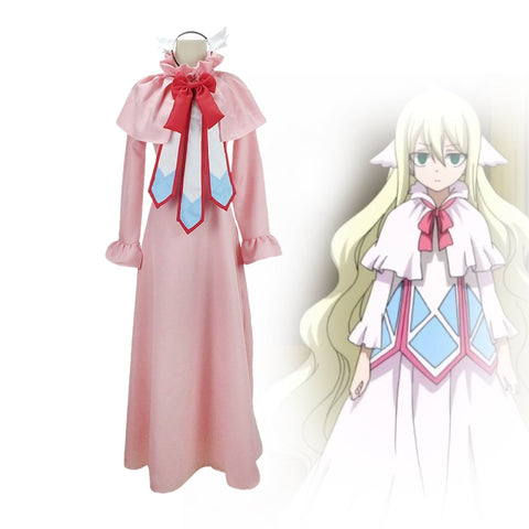 Fairy Tail First Master Mavis Vermillion Fairy Strategist Cosplay Costume Anime Cosplay Outfit for Women - Coscosmos