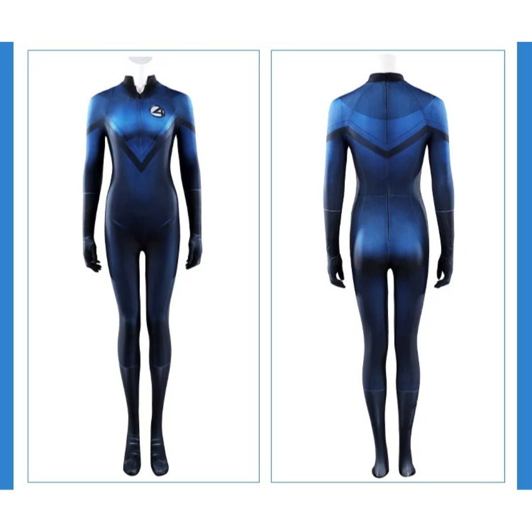 Fantastic Four 2005 Invisible Woman Cosplay Costume - Coscosmos