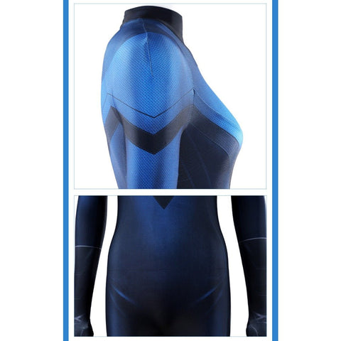 Fantastic Four 2005 Invisible Woman Cosplay Costume - Coscosmos