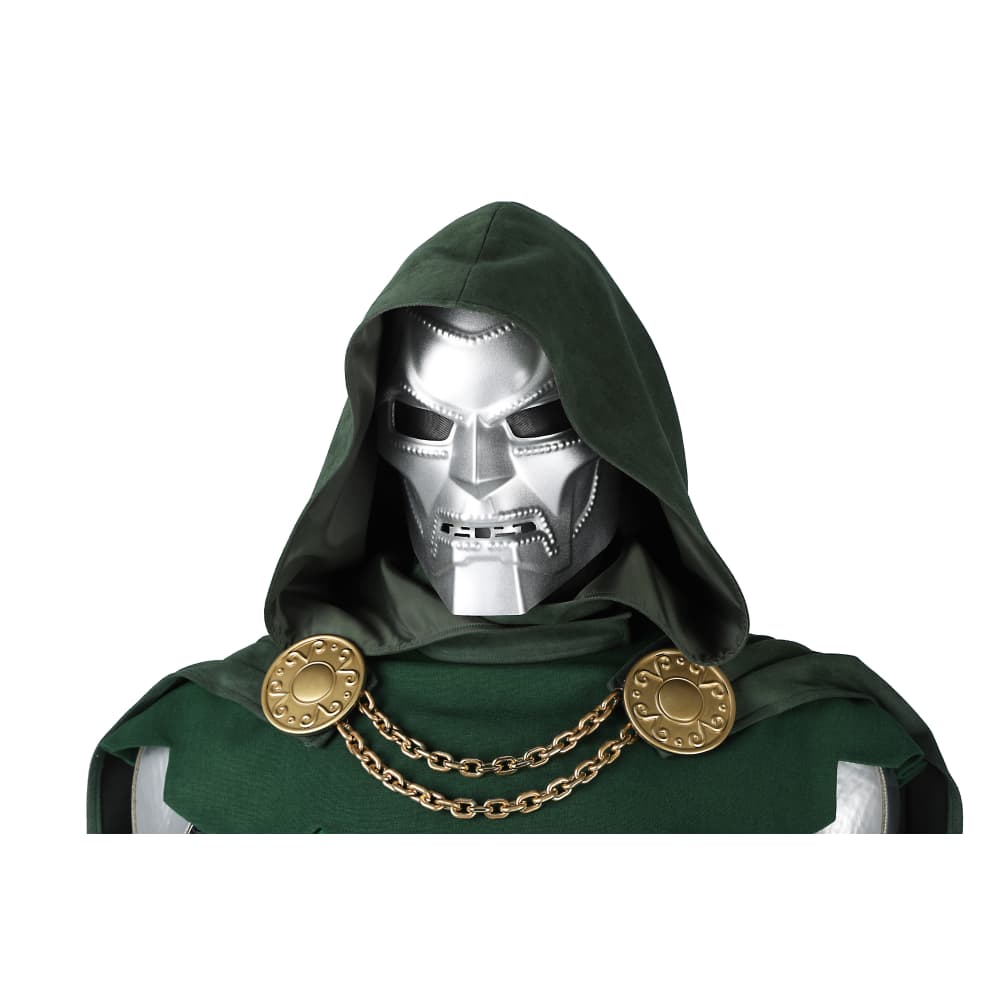 Fantastic Four Doctor Doom Retro Edition Complete Cosplay Costume Suit - Coscosmos