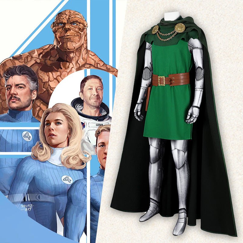 Fantastic Four Doctor Doom Simplified Cosplay Costume - Coscosmos
