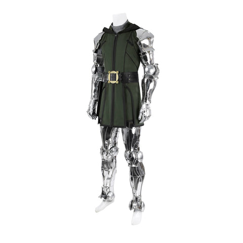 Fantastic Four Dr. Doom Full Cosplay Costume Suit with Accessories - Coscosmos