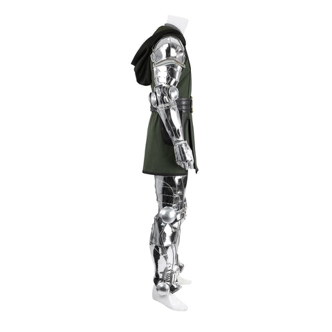 Fantastic Four Dr. Doom Full Cosplay Costume Suit with Accessories - Coscosmos