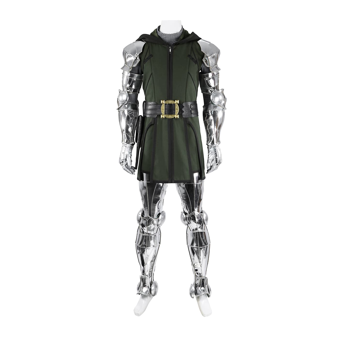 Fantastic Four Dr. Doom Full Cosplay Costume Suit with Accessories - Coscosmos