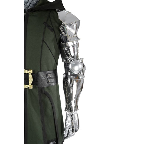 Fantastic Four Dr. Doom Full Cosplay Costume Suit with Accessories - Coscosmos