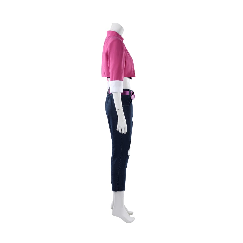 Fantastic Four Invisible Woman Sue Storm Game - Accurate Cosplay Costume – Superhero Dispatch Center Performance Set - Coscosmos