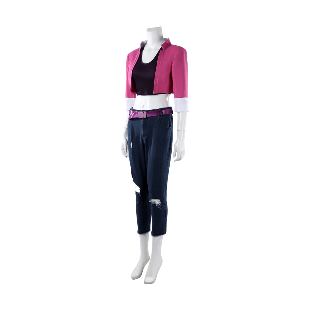 Fantastic Four Invisible Woman Sue Storm Game - Accurate Cosplay Costume – Superhero Dispatch Center Performance Set - Coscosmos