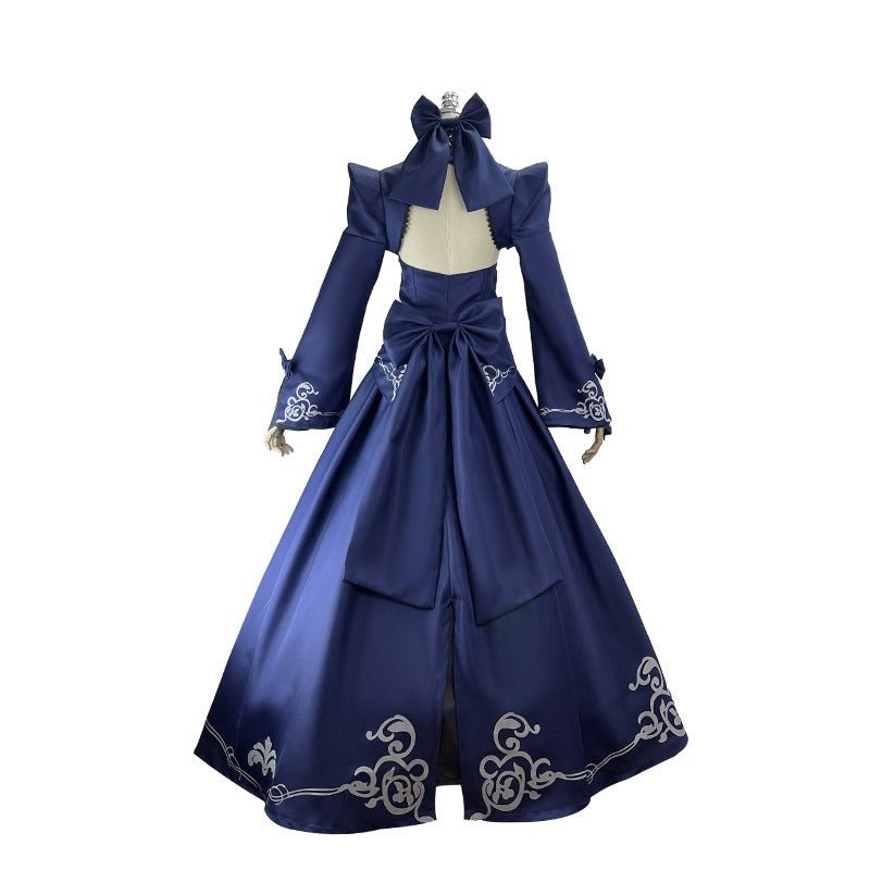 Fate/stay night Saber Alter Cosplay Costume – Black Dress Armor Swordswoman Outfit for Anime Conventions & Role - Play - Coscosmos
