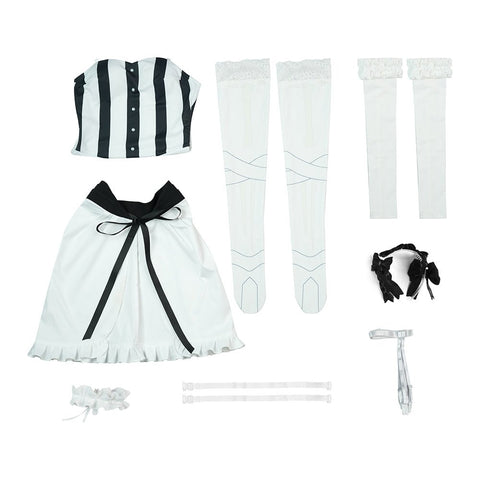 Fatestrange Francesca Full Set Cosplay Costume, Medieval Fantasy Fancy Dress Outfit for Cosplay Party - Coscosmos
