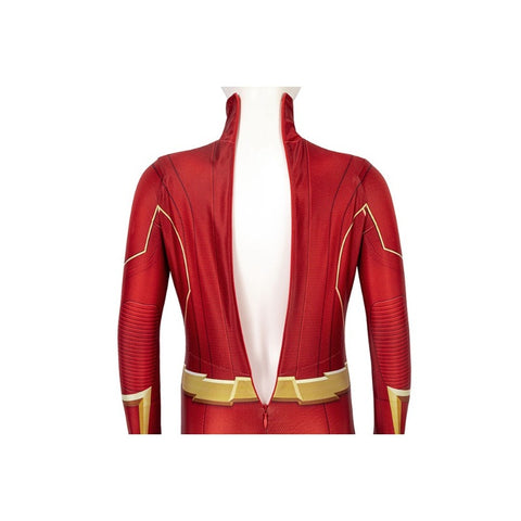 The Flash Season 6 Barry Allen Cosplay Costume Kid Jumpsuit Body Costume