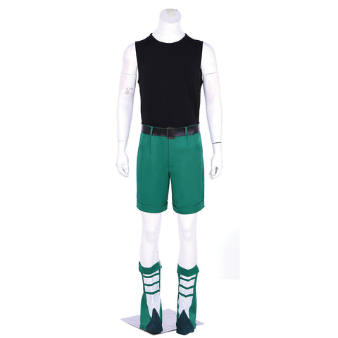 Hunter x Hunter Gon Freecss Cosplay Costume Green Suit Outfit