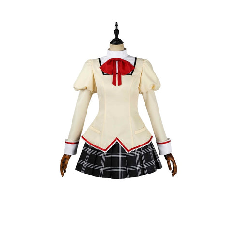 Kaname Madoka Cosplay Costume - Puella Magi Madoka Magica Anime Outfit for Adults