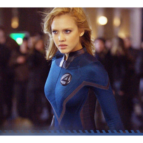 Fantastic Four 2005 Invisible Woman Cosplay Costume