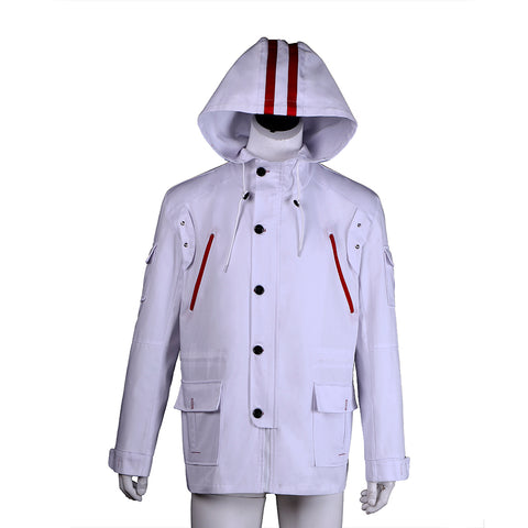 Kamen Rider Go Shijima White Jacket Coat Cosplay Costume - Authentic Anime Cosplay Outfit