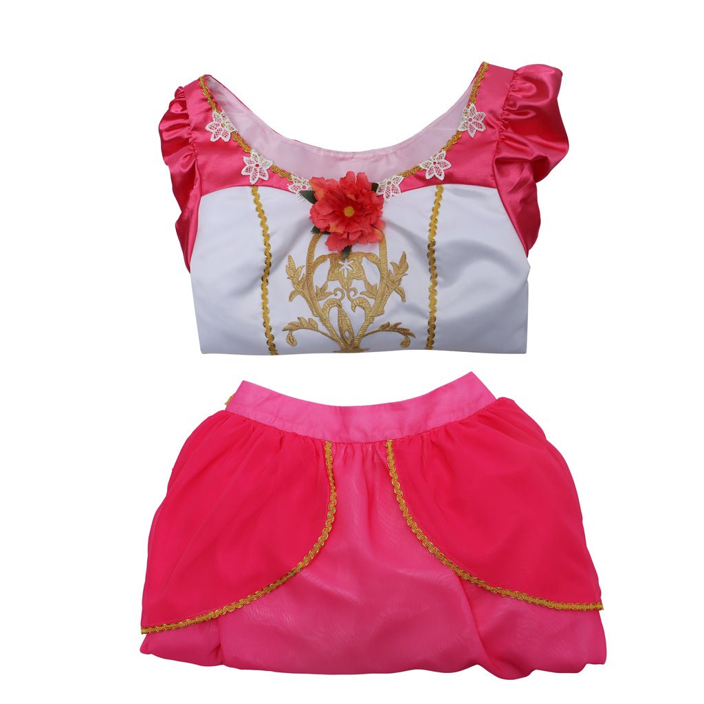 FC612 Dancing Princesses Cosplay Costume Dress Princess Genevieve Dress Gradient Dance Dress - Coscosmos