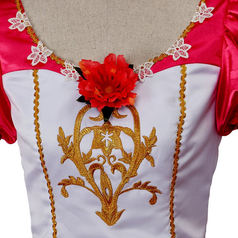 FC612 Dancing Princesses Cosplay Costume Dress Princess Genevieve Dress Gradient Dance Dress - Coscosmos