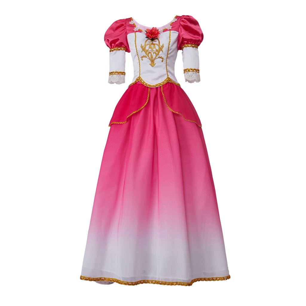 FC612 Dancing Princesses Cosplay Costume Dress Princess Genevieve Dress Gradient Dance Dress - Coscosmos