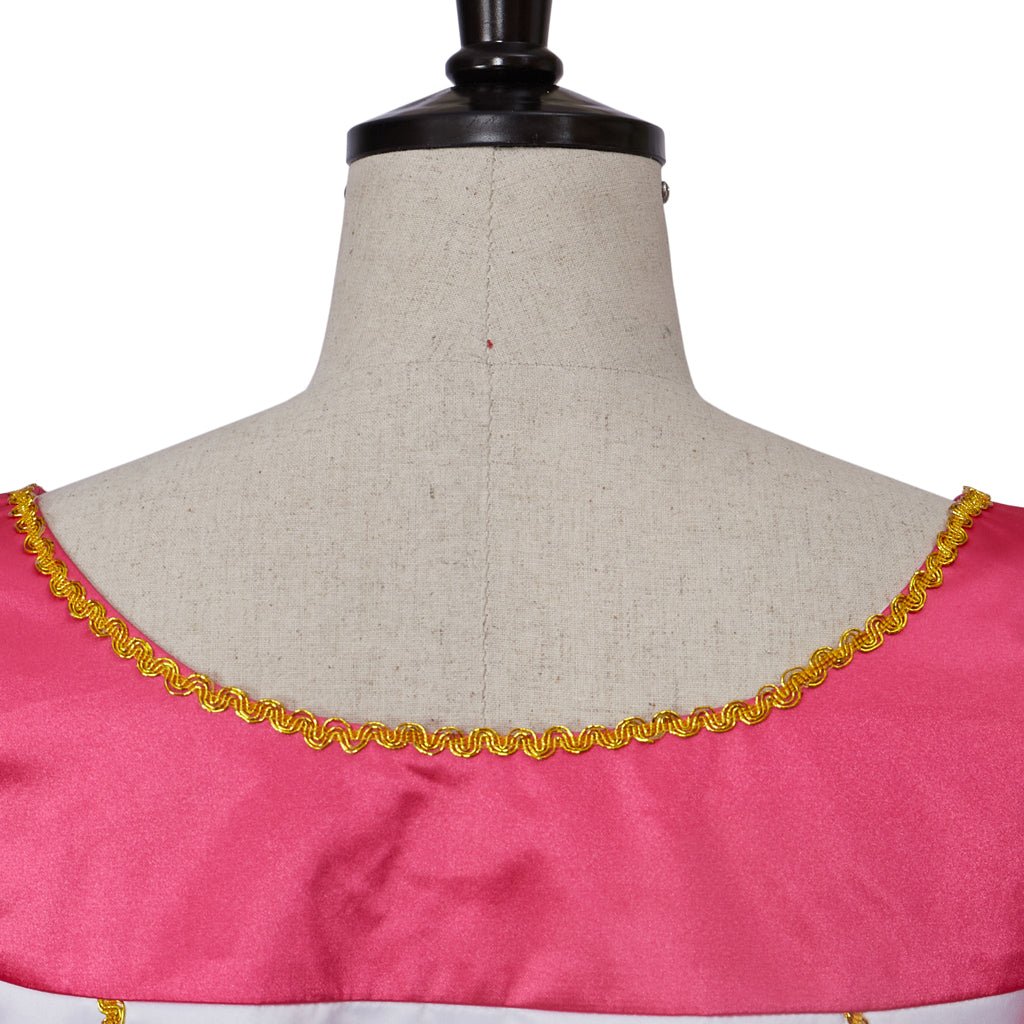 FC612 Dancing Princesses Cosplay Costume Dress Princess Genevieve Dress Gradient Dance Dress - Coscosmos