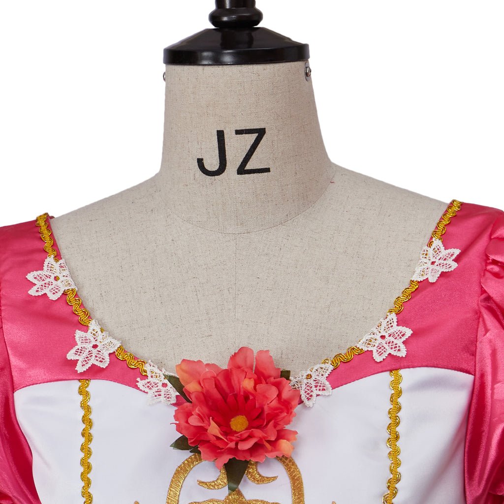 FC612 Dancing Princesses Cosplay Costume Dress Princess Genevieve Dress Gradient Dance Dress - Coscosmos